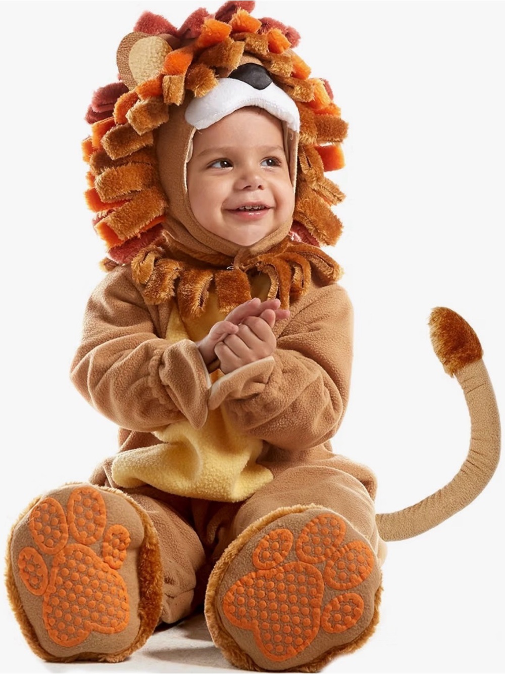 Spooktacular Creations Lion Costume in Brown for Kids 6-12 Months